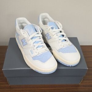 New Balance 550 White Blue Size Women's 8.5/Youth 7 GSB550LB New